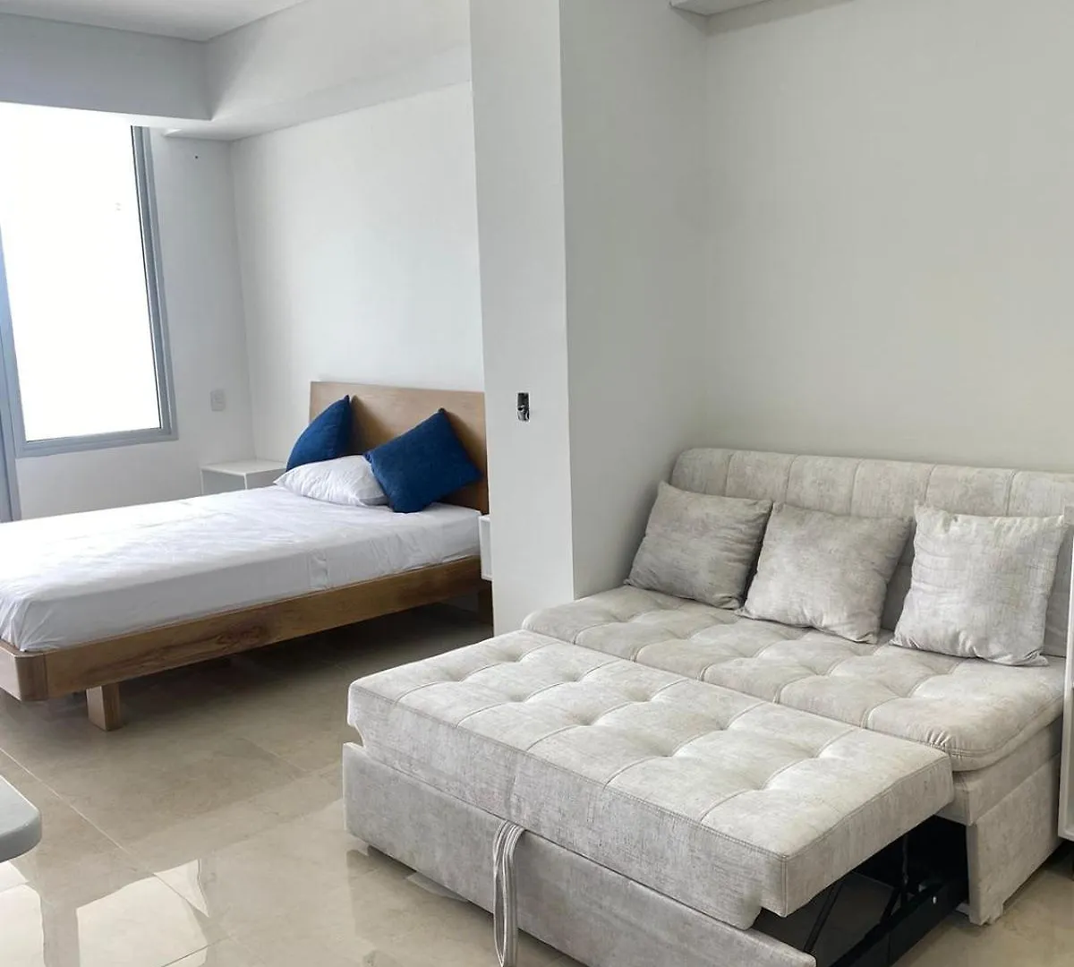 公寓 Apartasuite Cartagenabeach Crespo 哥伦比亚