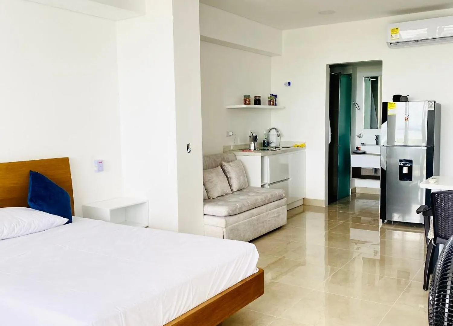 公寓 Apartasuite Cartagenabeach Crespo 哥伦比亚
